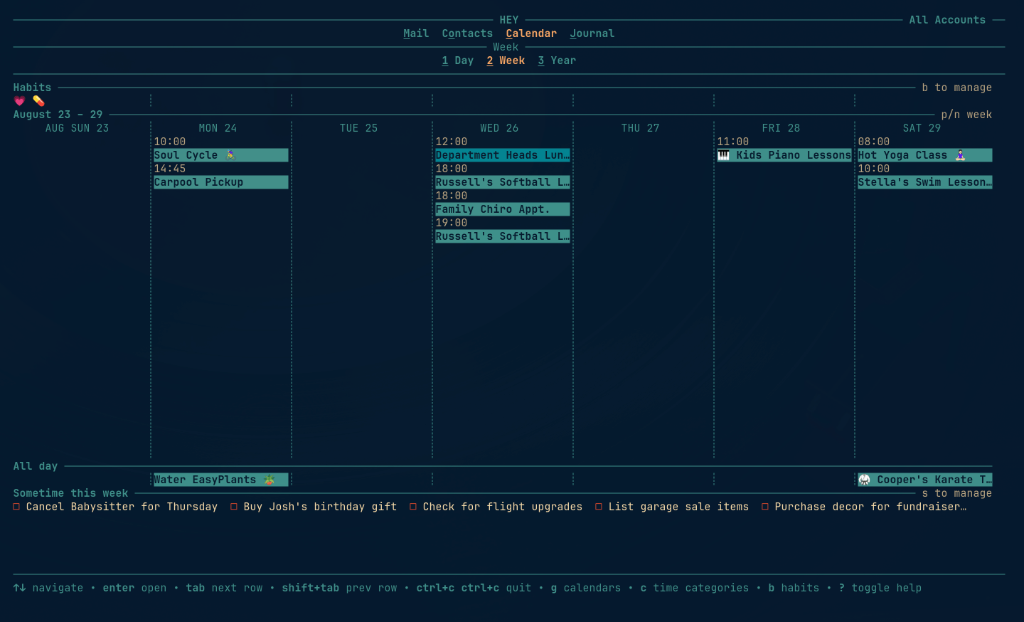 HEY TUI Calendar in the Retro 82 theme